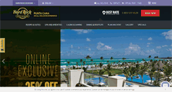 Desktop Screenshot of hardrockhotelpuntacana.com
